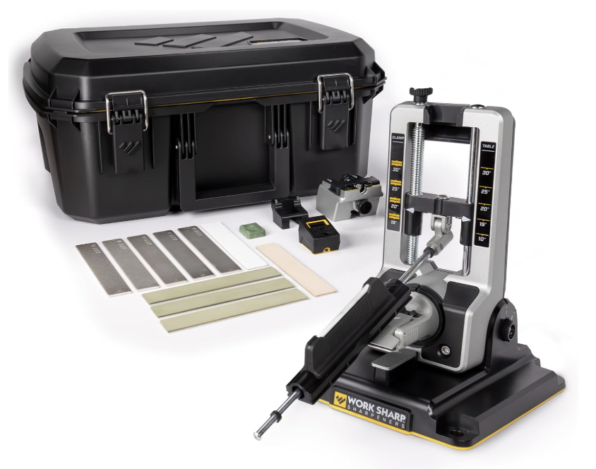Work Sharp Professional Precision Adjust Elite Knife Sharpener Kit - Complete Sharpening System for Kitchen, Pocket & Hunting Knives - Premium Angle-Guided Sharpening — Tool Maintenance product photo