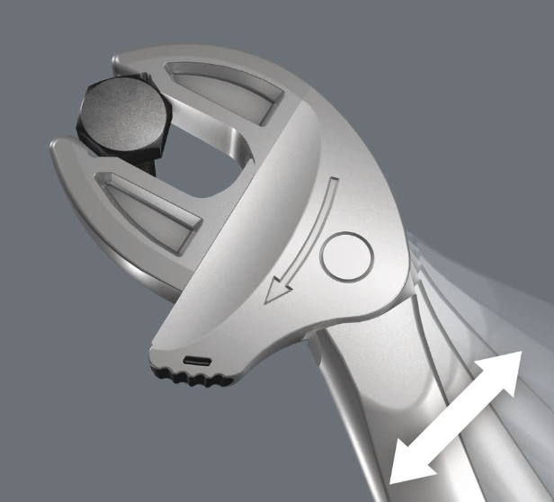 Wera 05020330001 6006 Joker XS/S Self-Setting Double Spanner, 7-10 x 1/4-3/8" x 10-13 x 7/16-1/2" x 161 mm — additional product view
