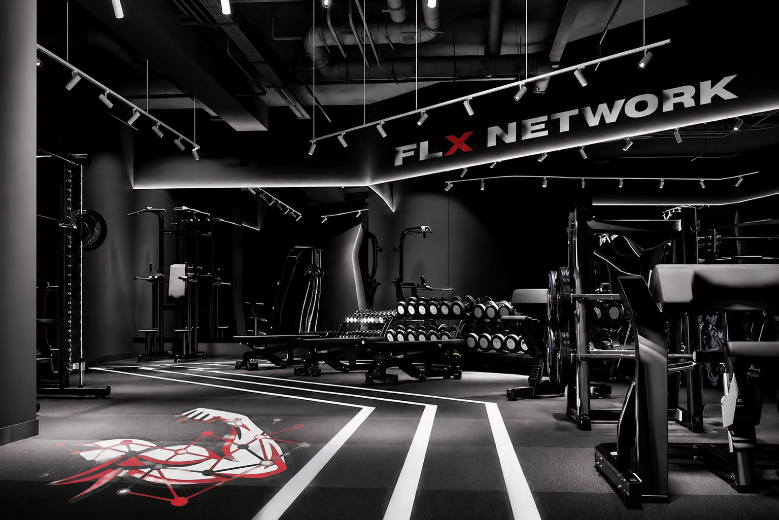 FLX Network gym interior