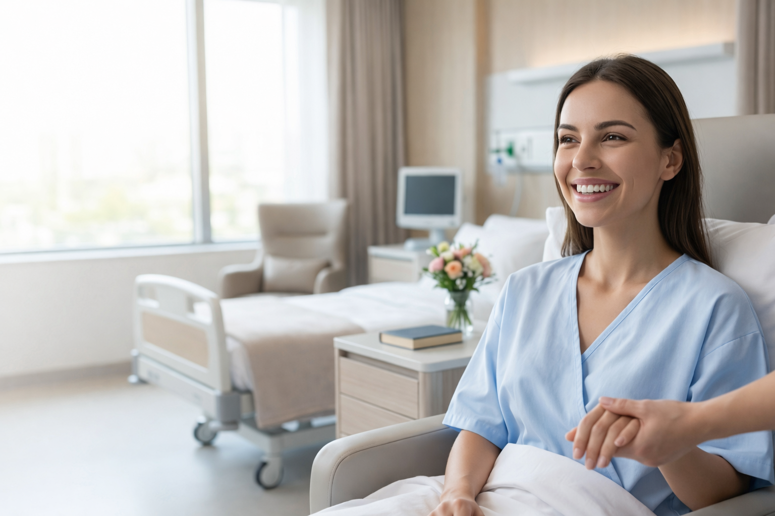 Modernes Krankenhaus Einzelzimmer