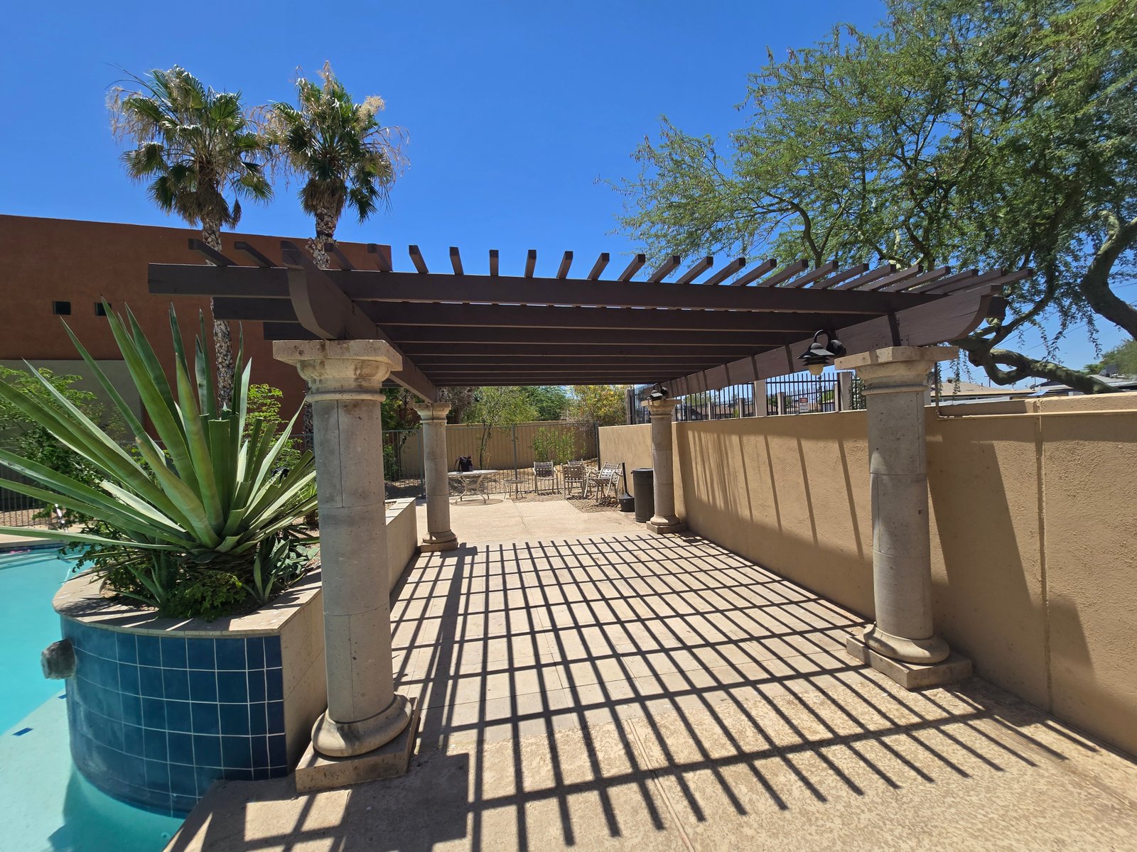 Finished Pergola