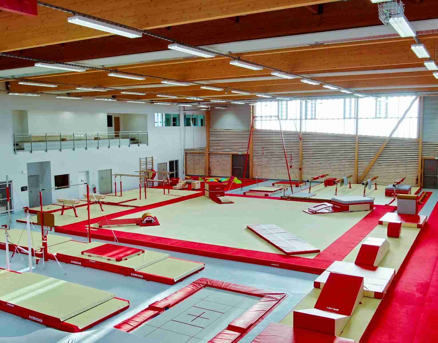Espace de gymnastique professionnel
