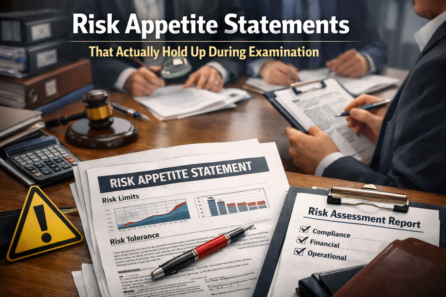 Risk Appetite Statements That Actually Hold Up During Examination