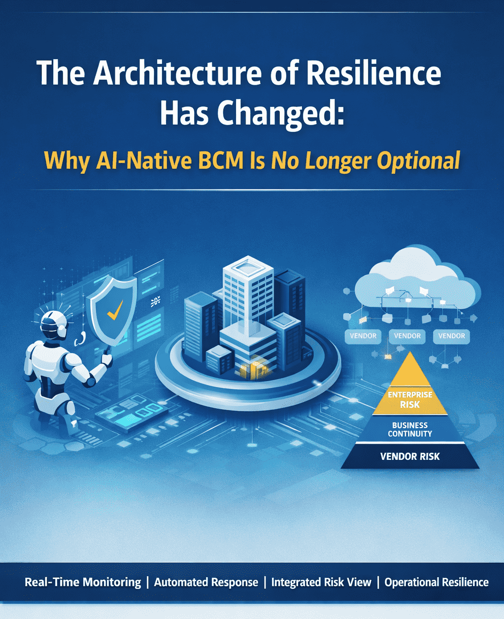 The Architecture of Resilience Has Changed: Why AI-Native BCM Is No Longer Optional