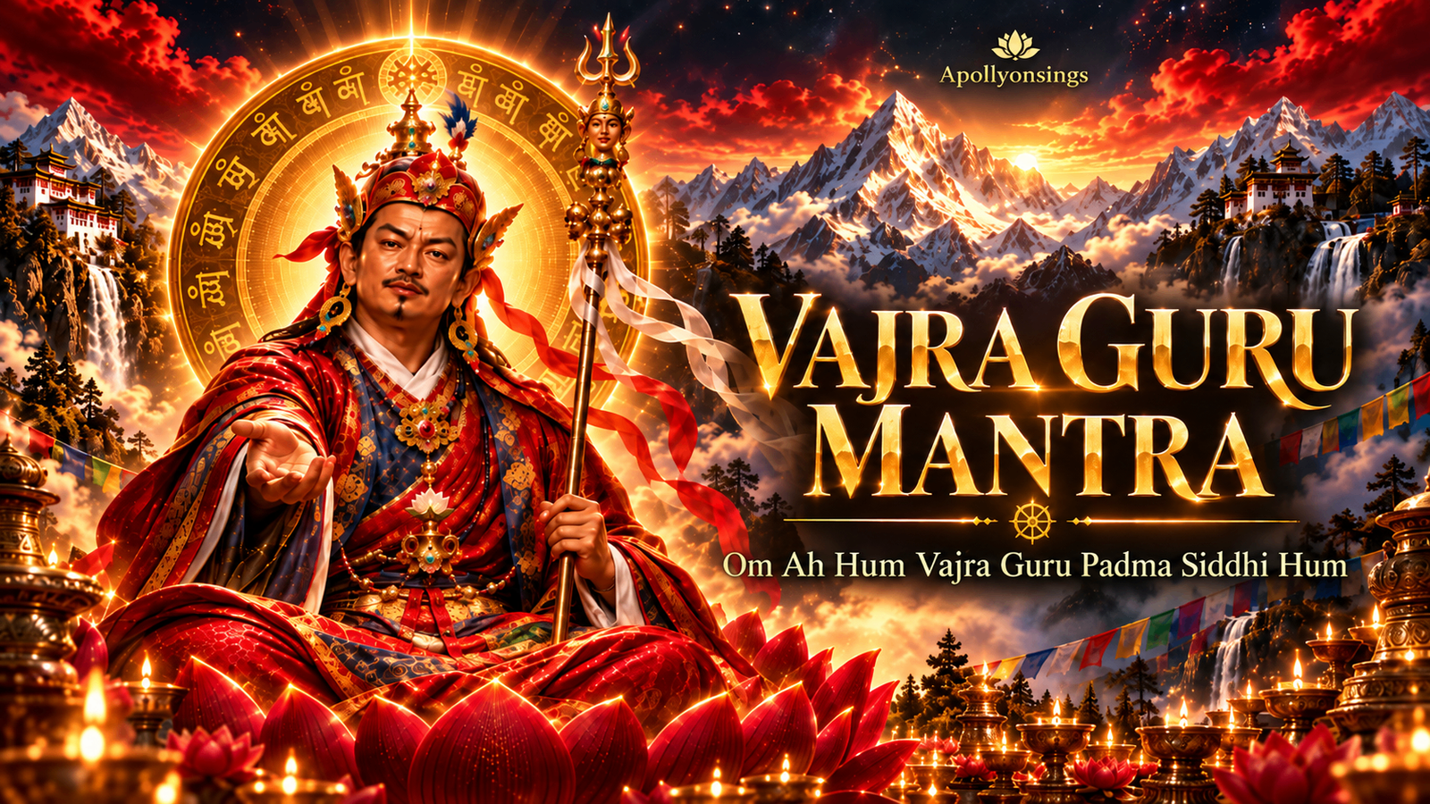 Vajra guru mantra — mantra music