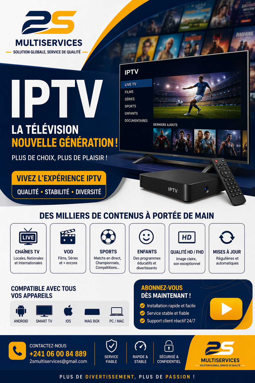 Illustration pour IPTV - Télévision Nouvelle Génération