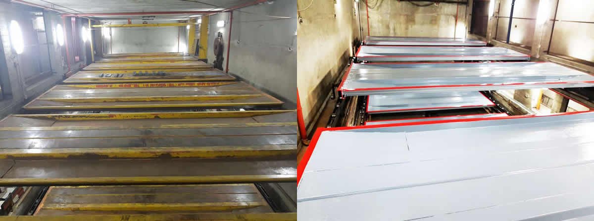 Revamping de aparcamientos existentes