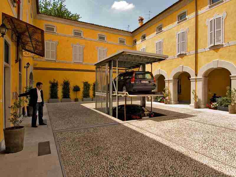 Raddoppiatore interrato in funzione