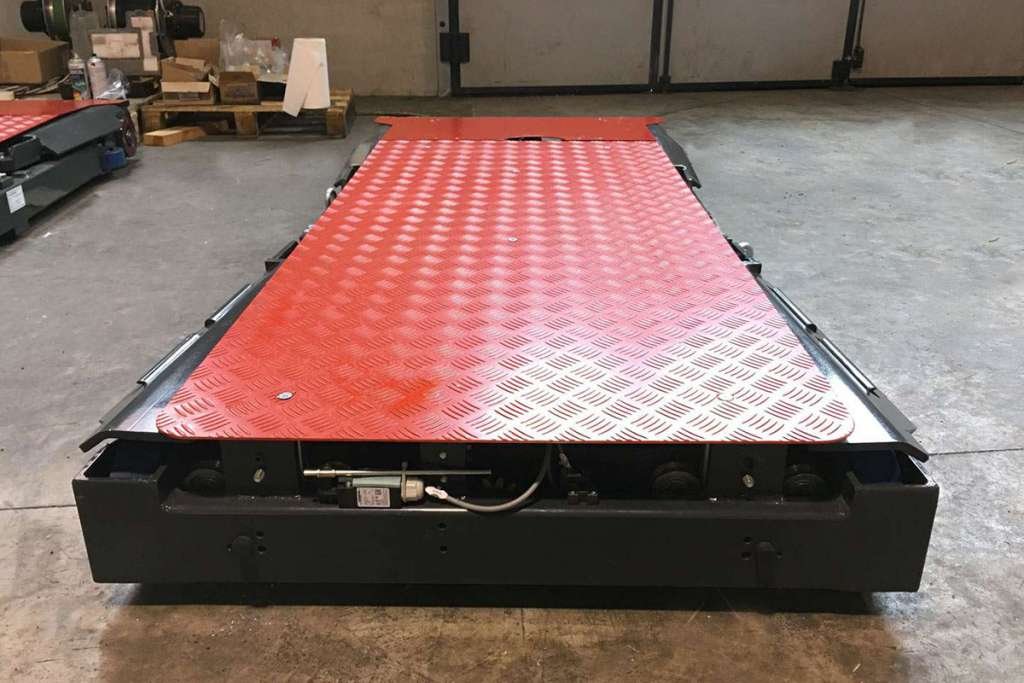 Carrellino PRKT+ vista posteriore