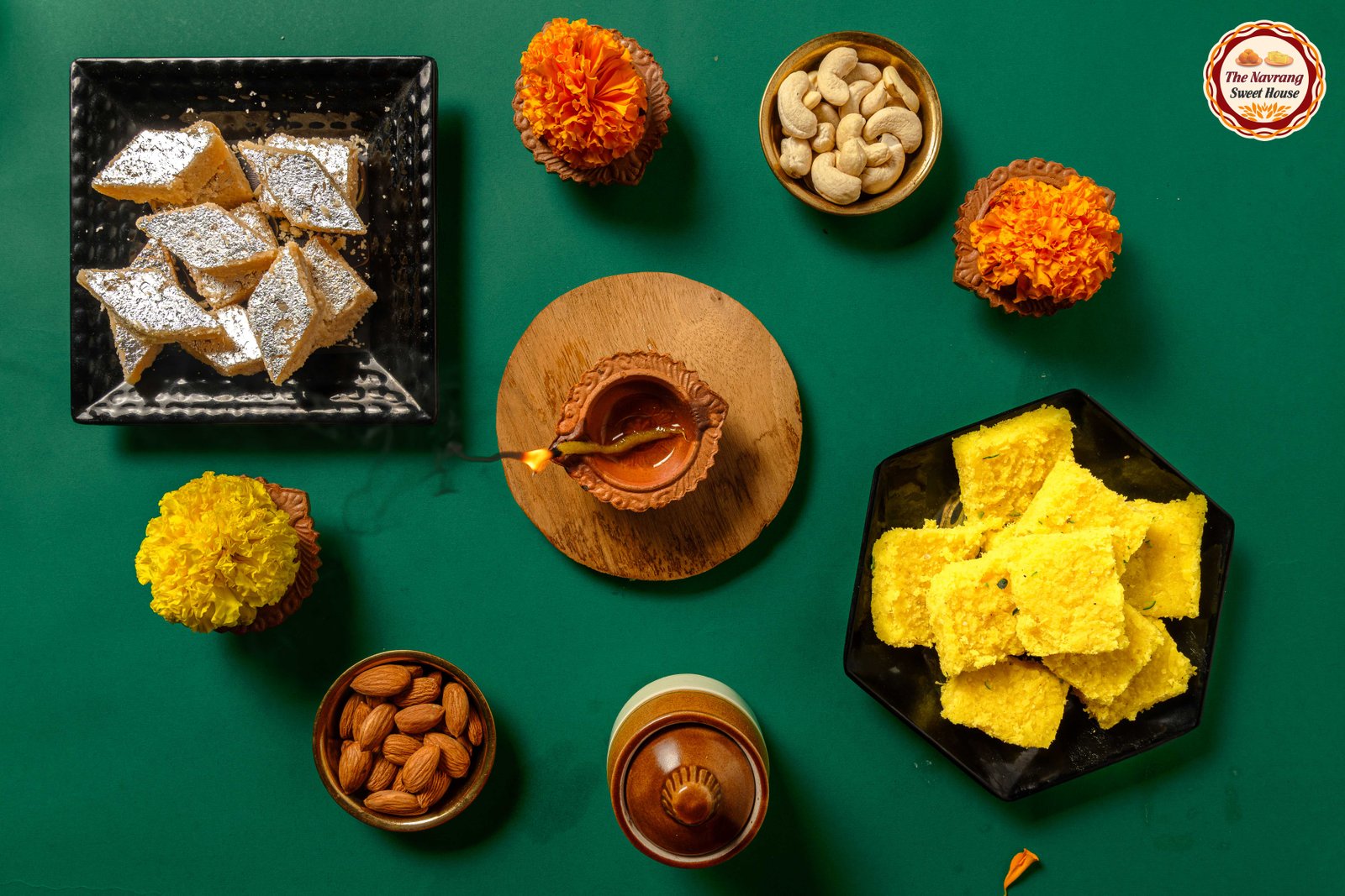Special Barfi — fresh Indian sweet from The Navrang Sweet House, Kanpur