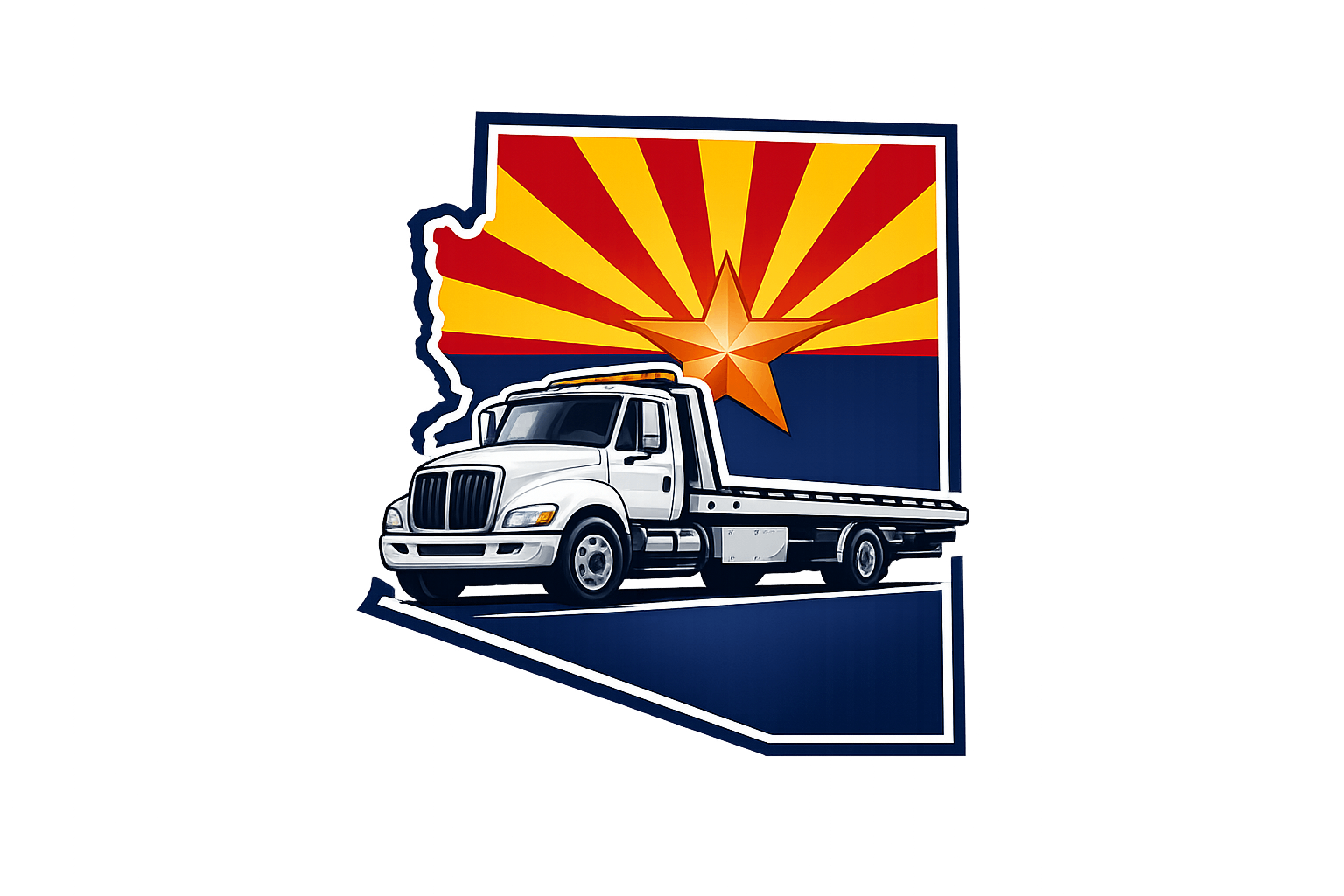 JunkHoopty Arizona tow truck logo
