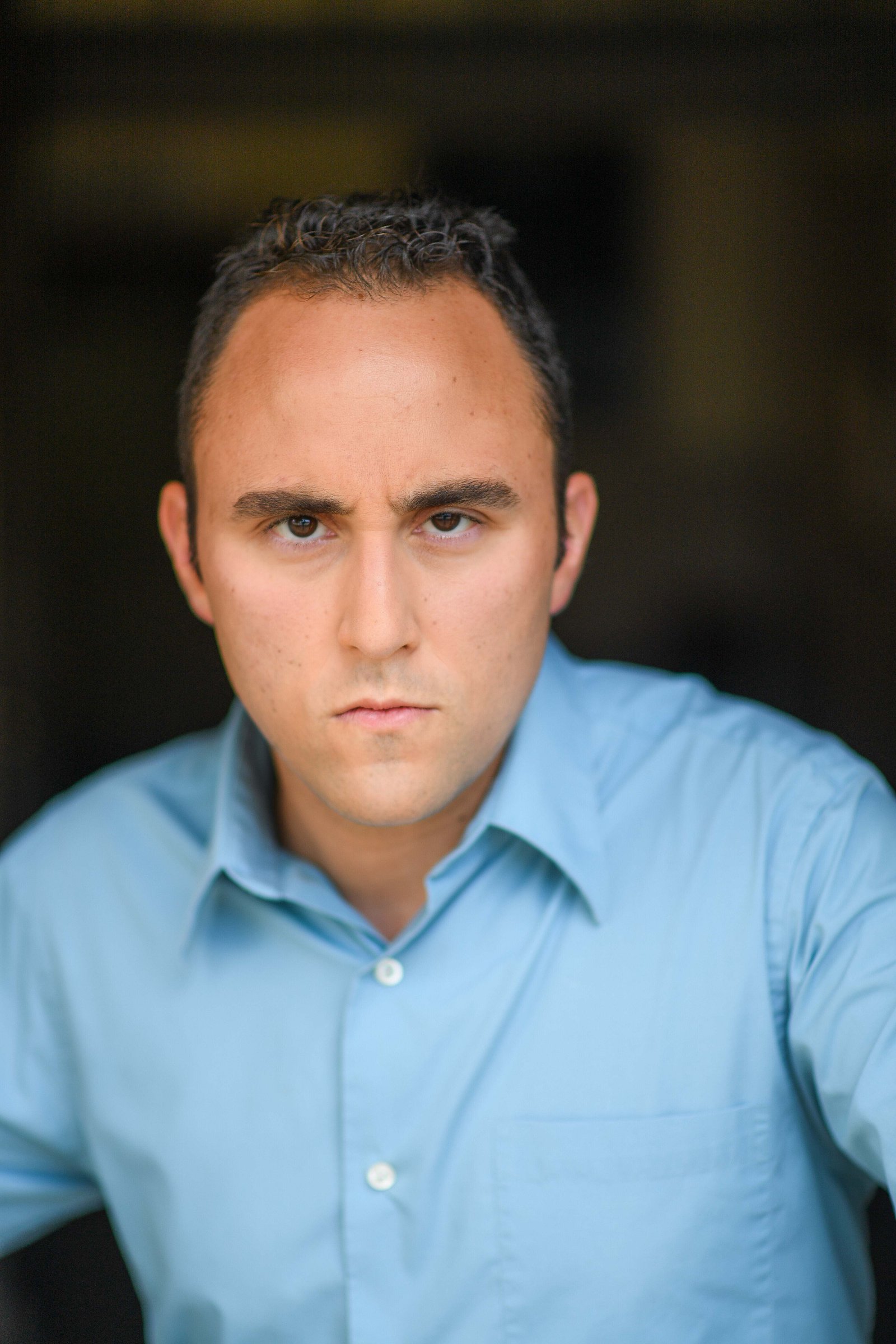 Adam Joseph Turner theatrical portrait in a vintage three-piece suit
