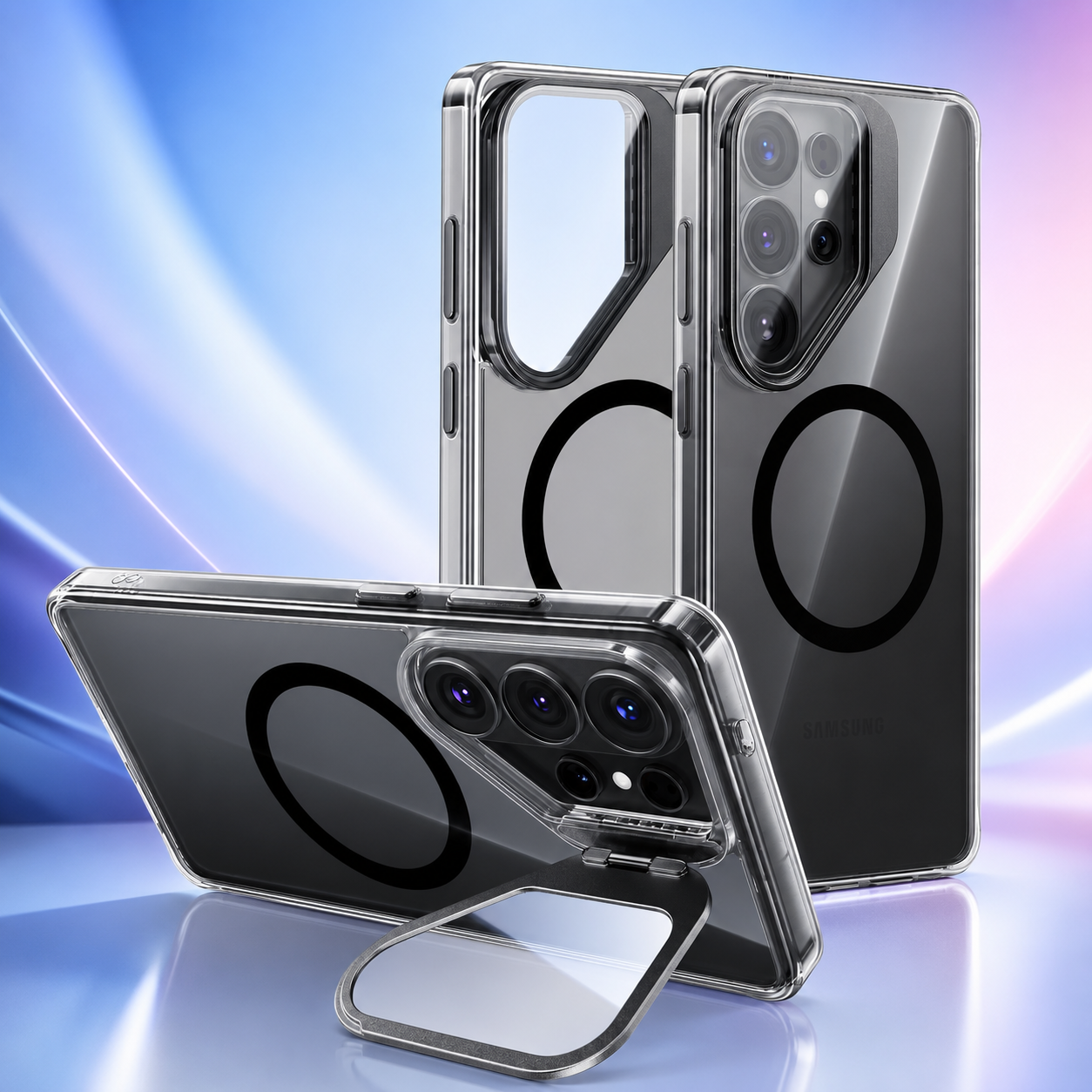MAGIC JOHN Magnetic Case with Stand for Samsung Galaxy S26 Ultra