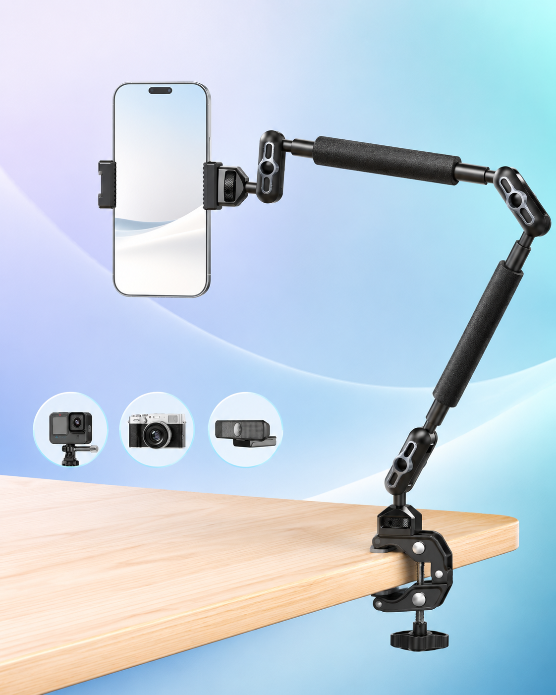 NEEWER 22" Magic Arm Desktop Stand Holder