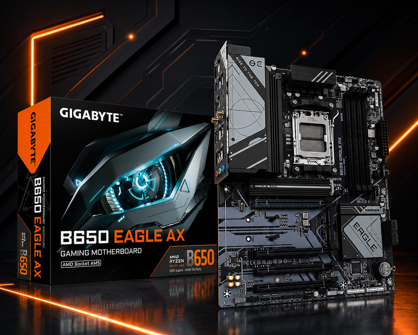 GIGABYTE B650 EAGLE AX Gaming Motherboard