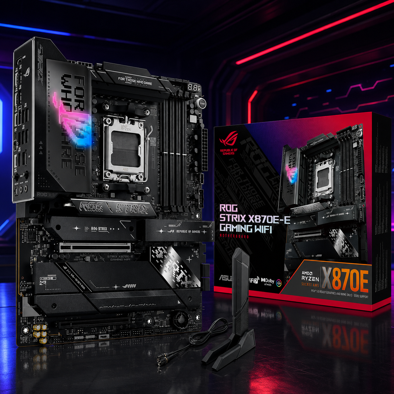 ASUS ROG STRIX X870E-E Gaming WiFi Motherboard