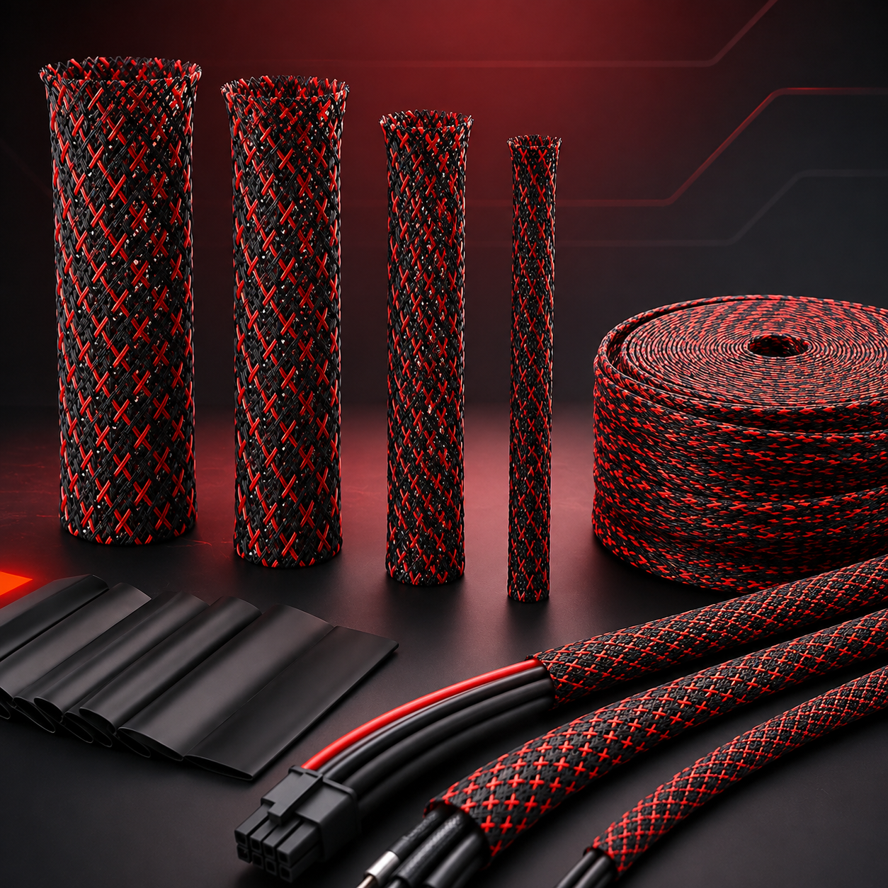 Kable Kontrol Expandable Braided Cable Sleeve — 25 ft