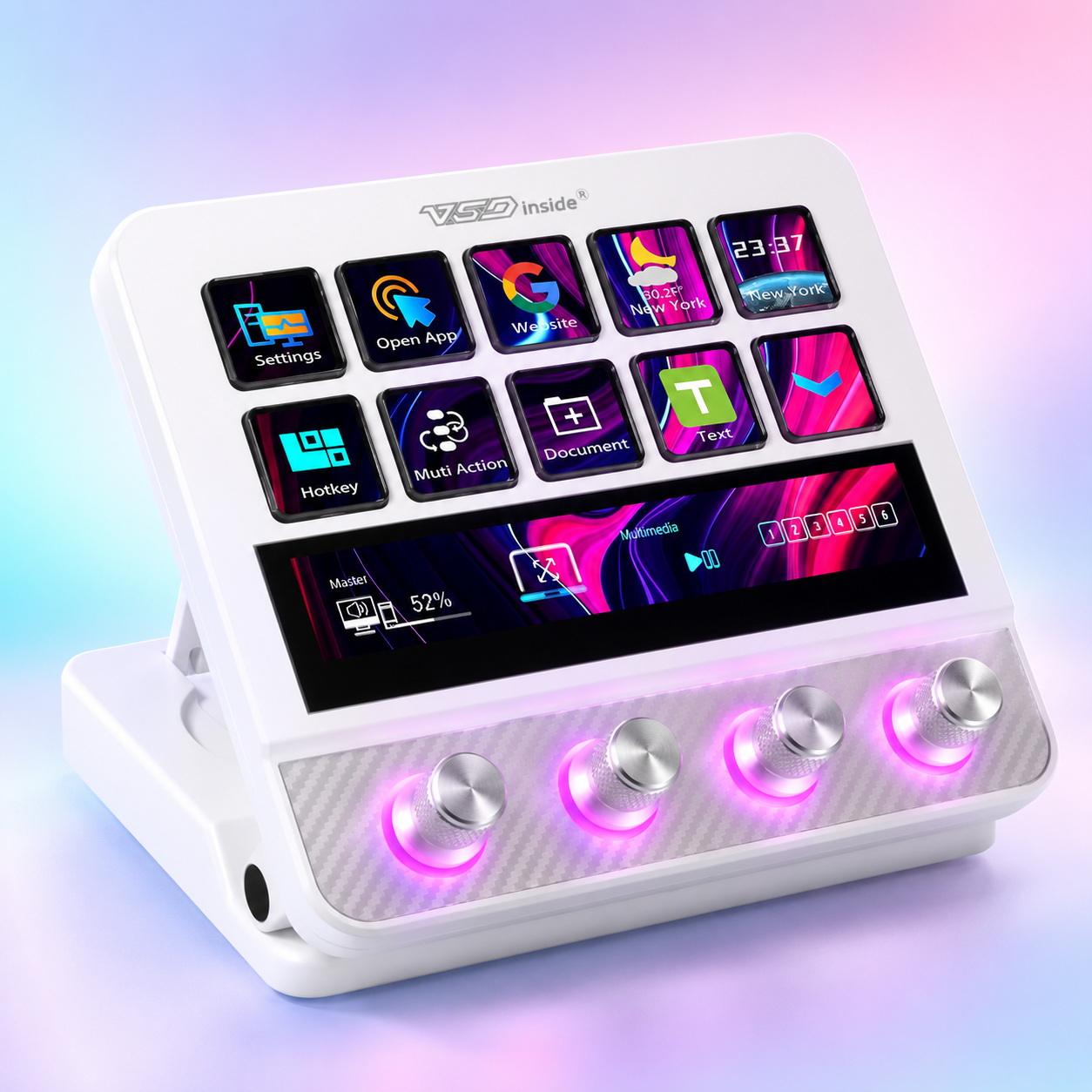 VSDINSIDE Macro Pad Streaming Deck Controller