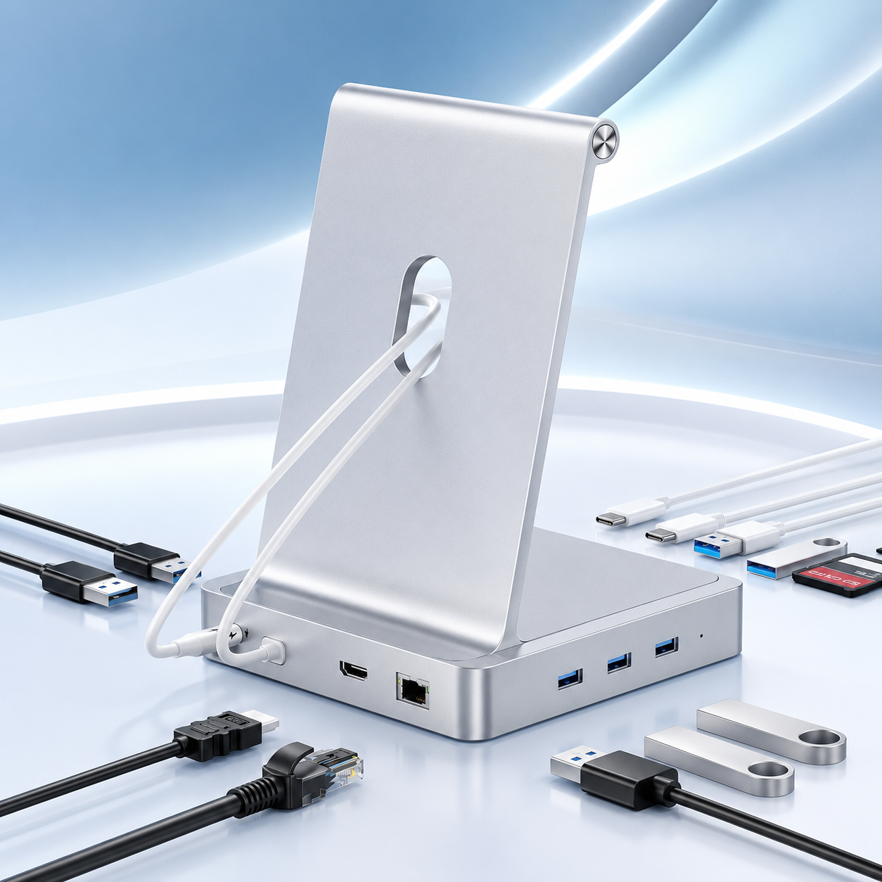 AGEEN 14-Port 10Gbps USB-C Hub for iMac