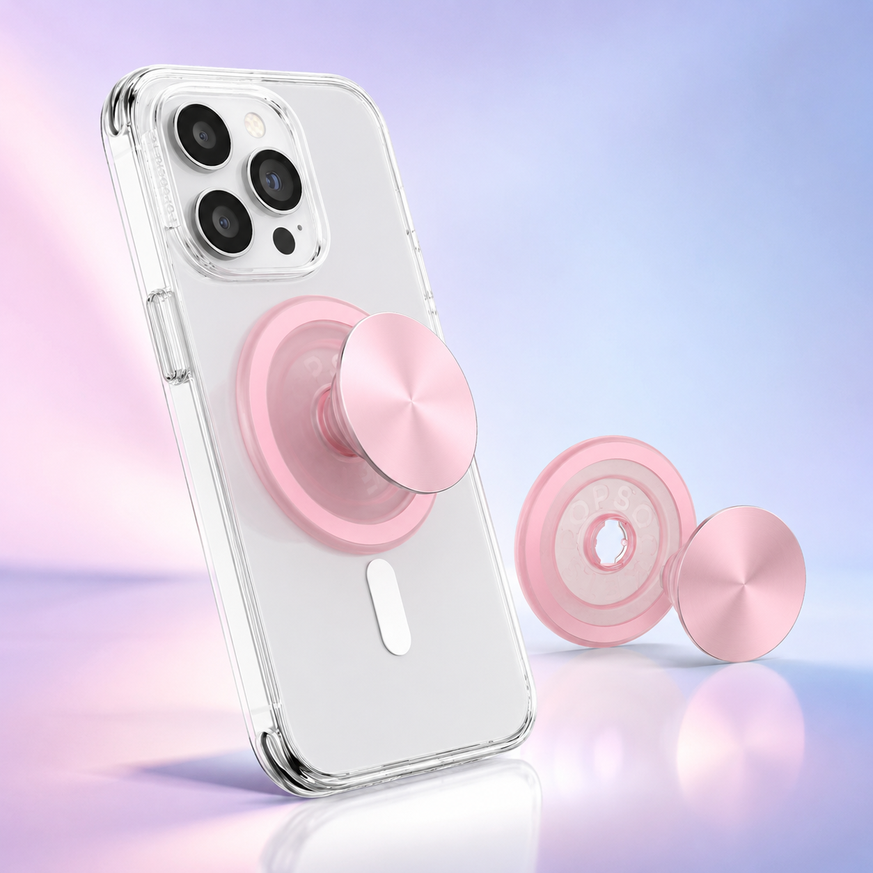 PopSockets MagSafe Phone Grip in Dusty Rose Pink