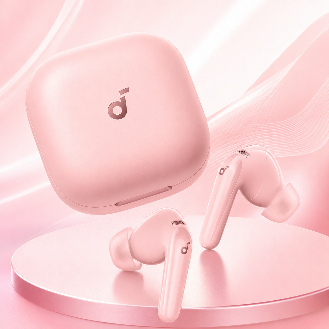 Soundcore P31i Wireless Earbuds by Anker in Pink