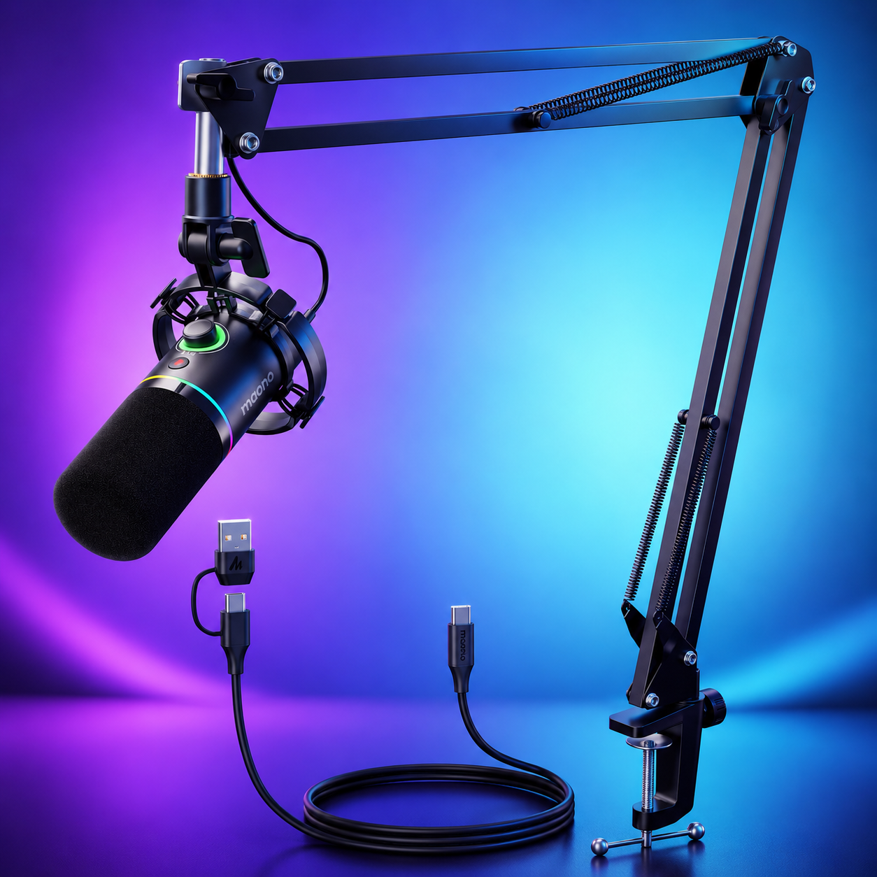 MAONO XLR/USB Dynamic Microphone Kit