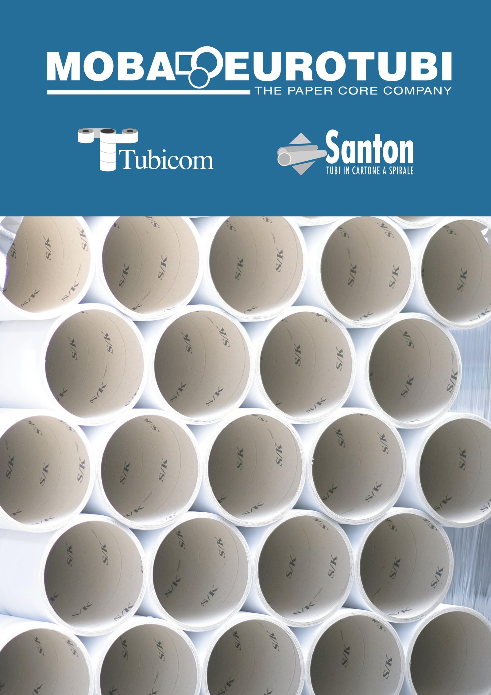 High-performance cardboard tubes and paper cores for industrial winding