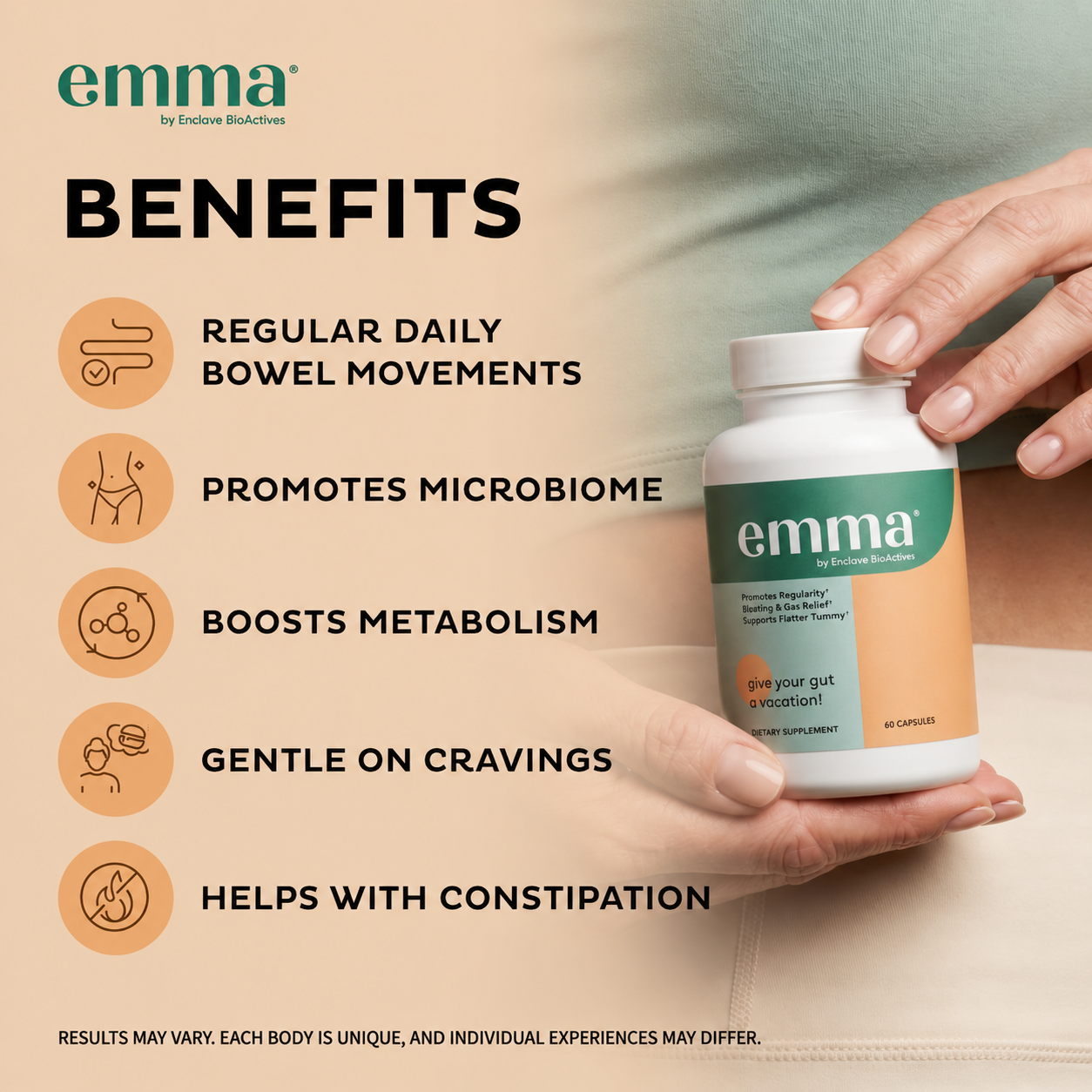 Emma: Dr. Endorsed Supplement for Gut Health