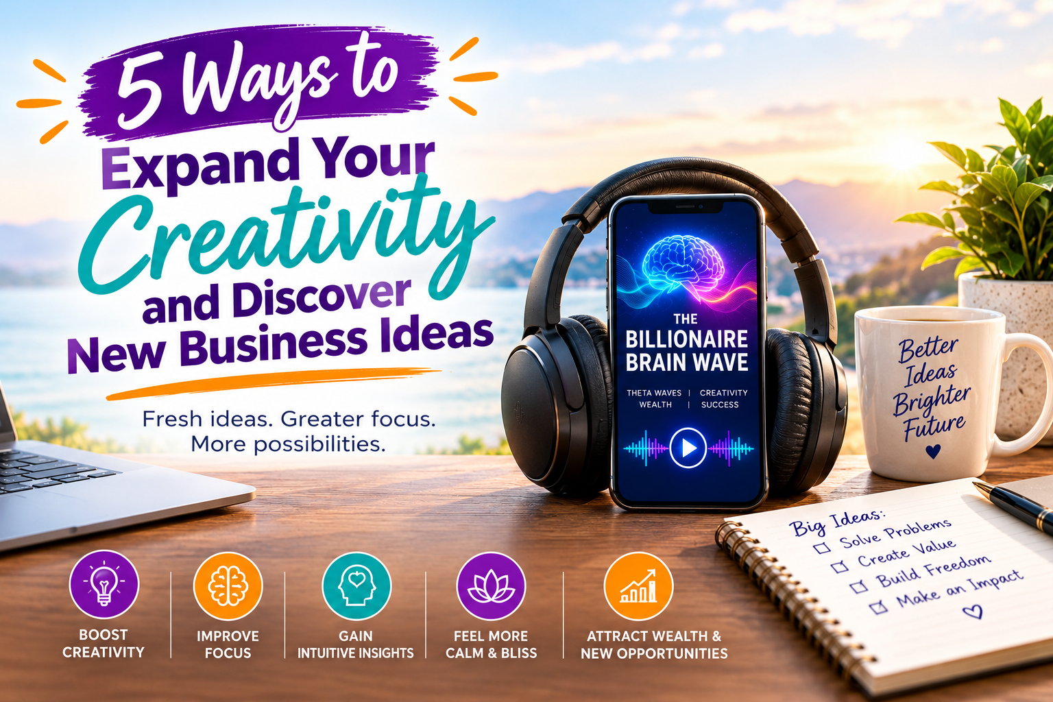 5 Ways to Expand Your Creativity and Discover New Business Ideas