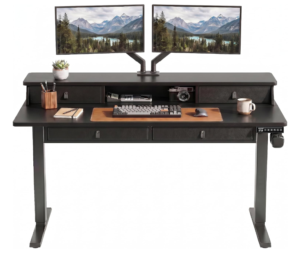 ErGear 55 X 30 Inch Electric Standing Desk