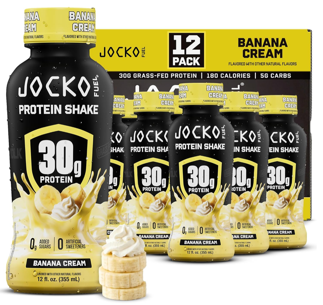 Jocko Mölk 30g Grass Fed Protein Shakes