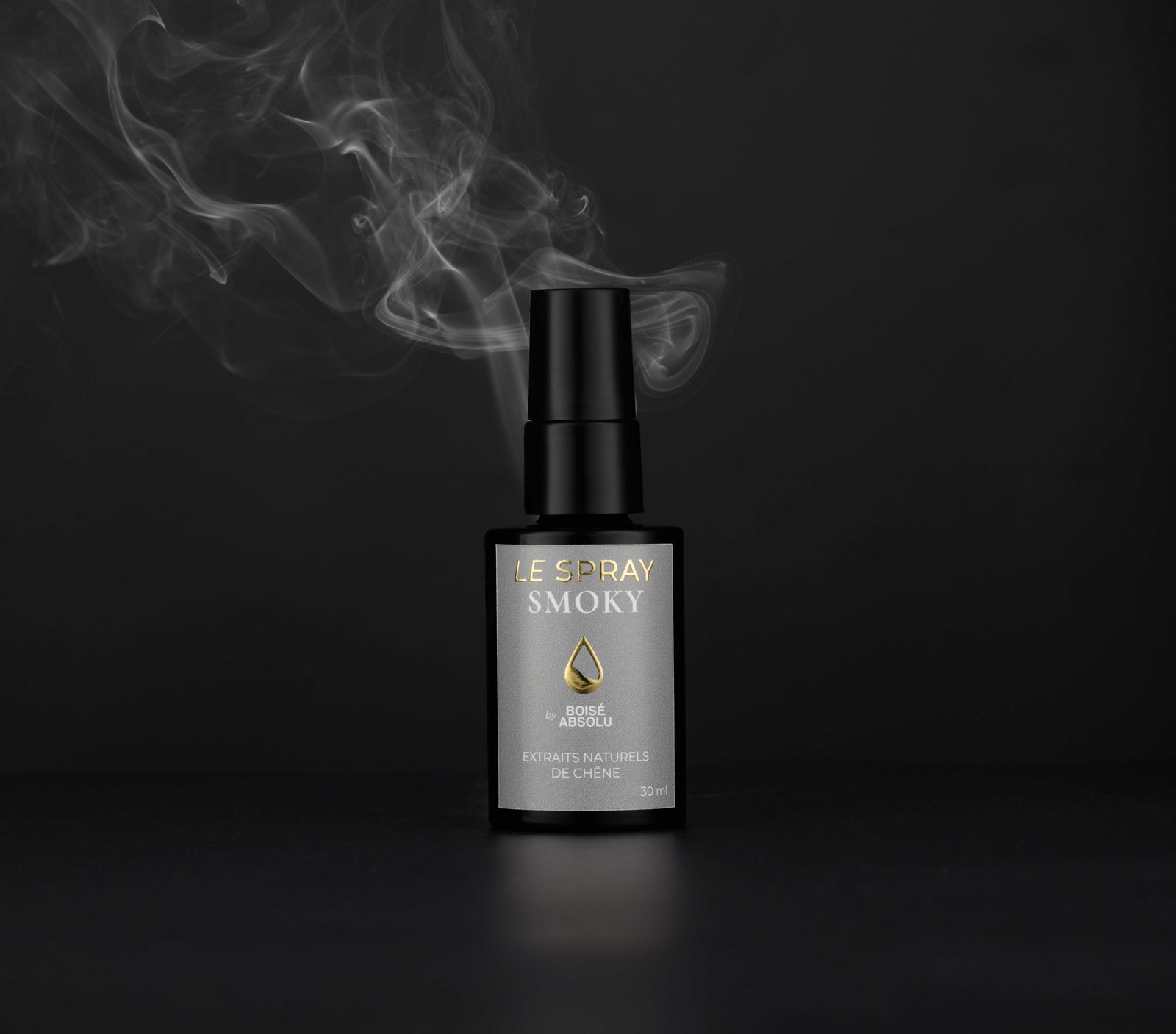 Flacon LE SPRAY SMOKY – spray aromatique boisé et fumé