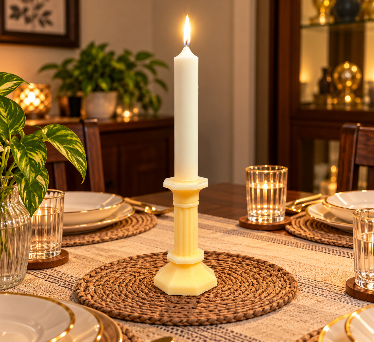 Column Taper Pillar Candle