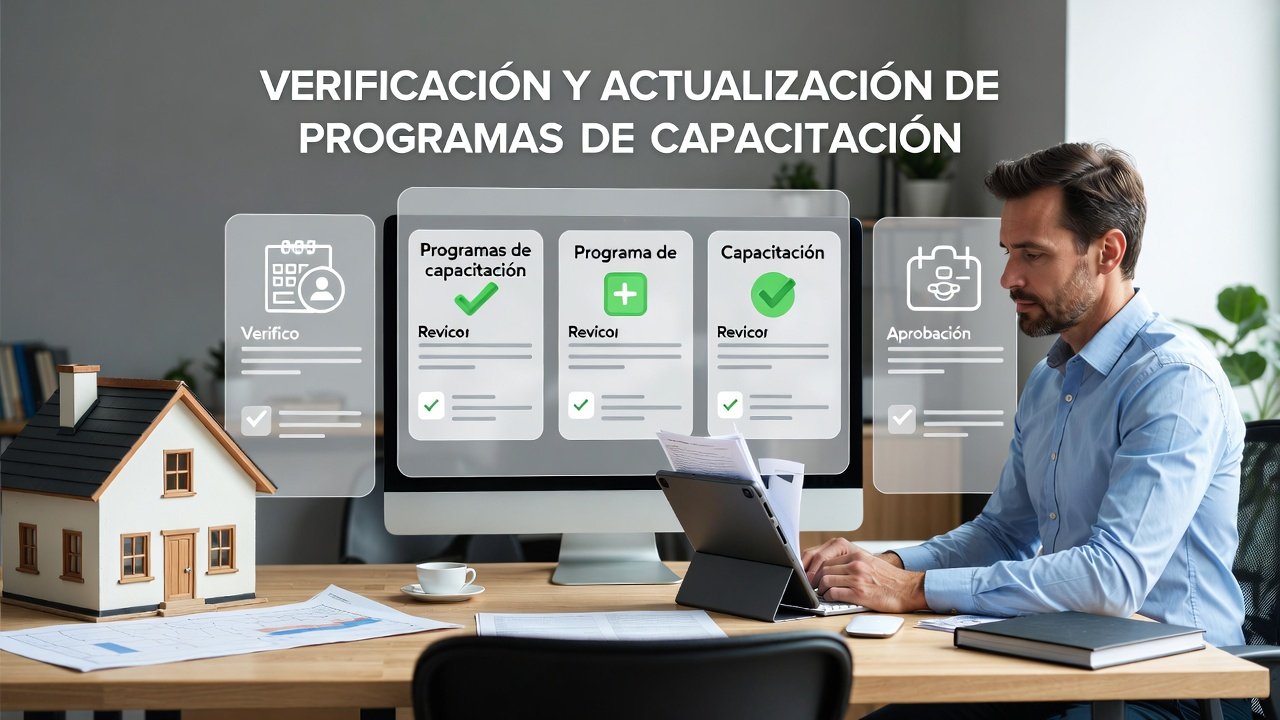 Verificación y Actualización de Programas de Capacitación