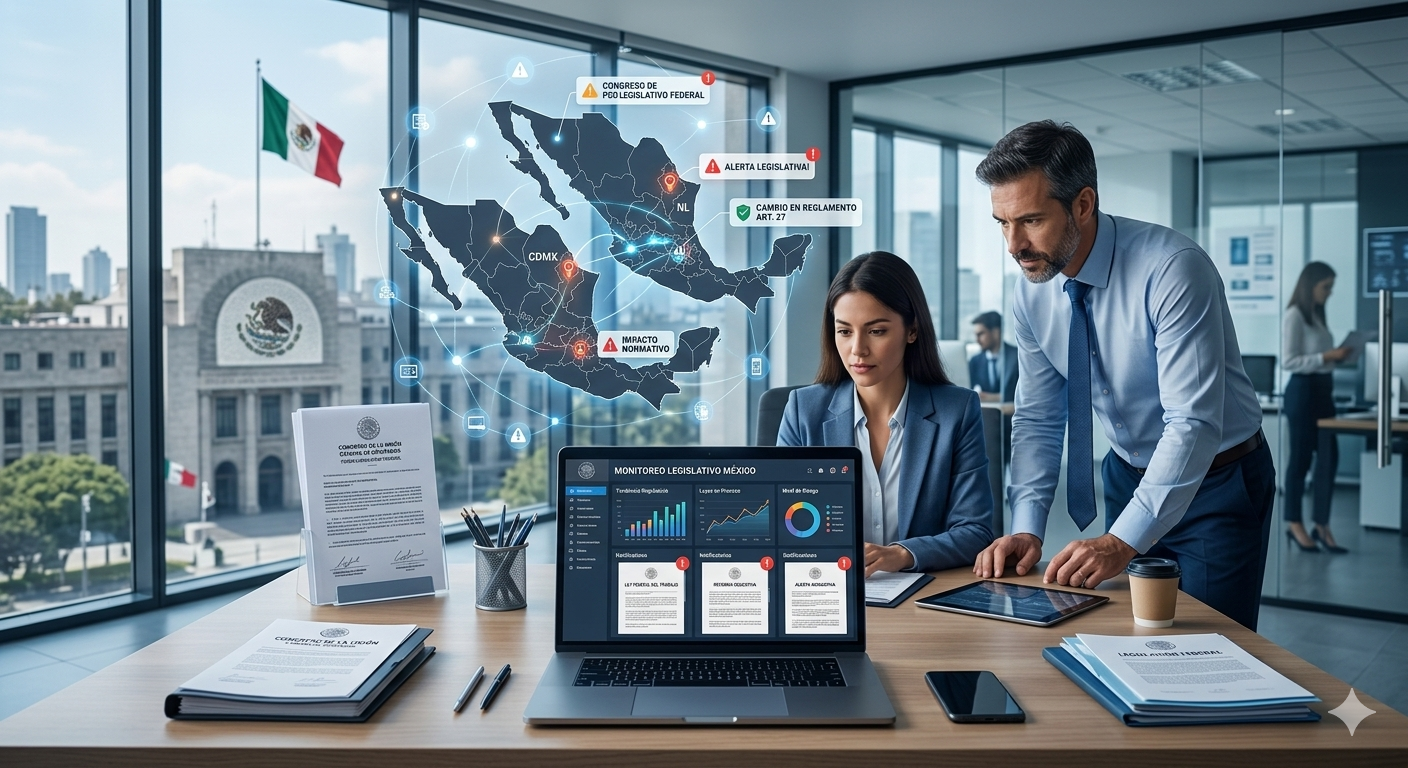 Profesionales analizando información en tiempo real