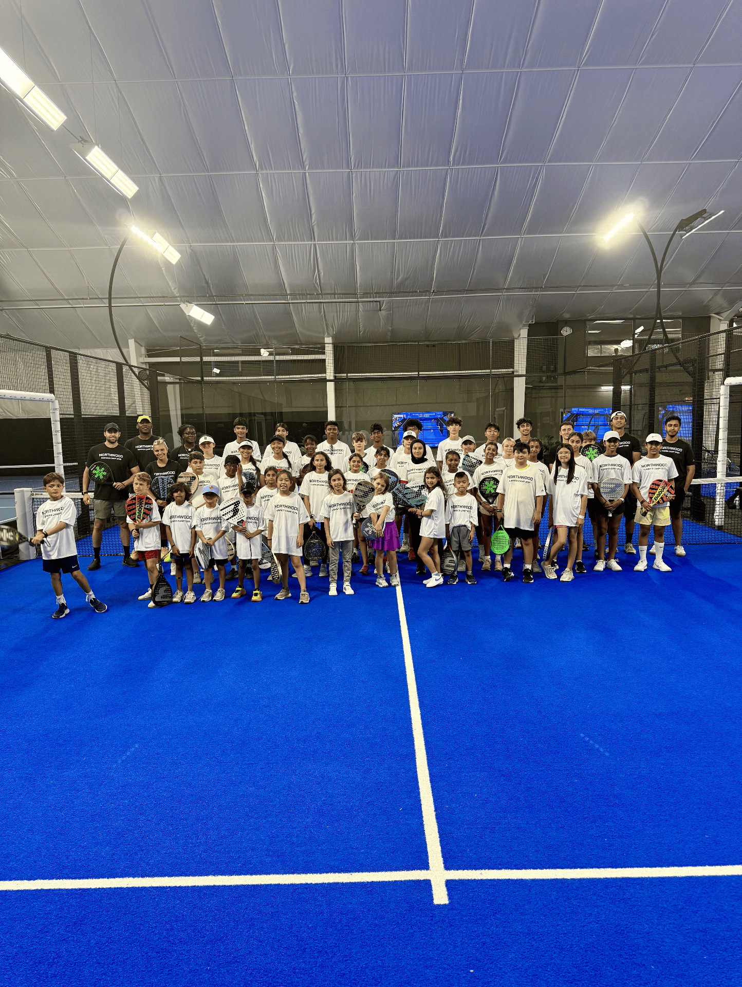 Summer tennis camp for juniors at Northwood Racquet Club (1)