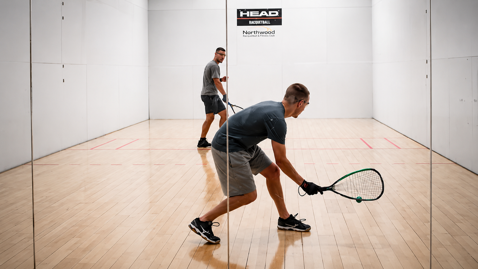 RACQUETBALL COURTS at Northwood Racquet Club