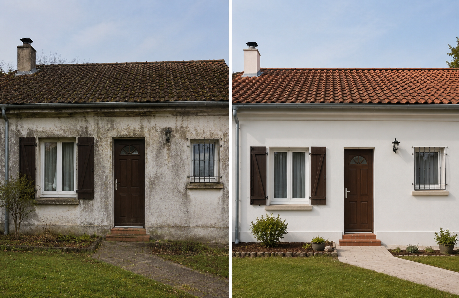 Avant après : Façades