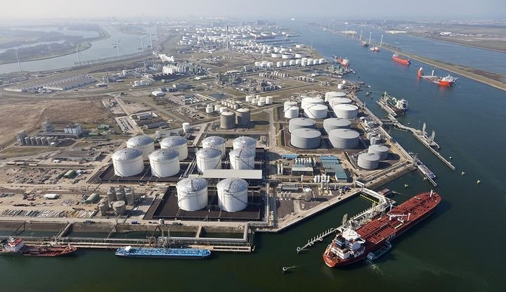 Houston Terminal aerial view