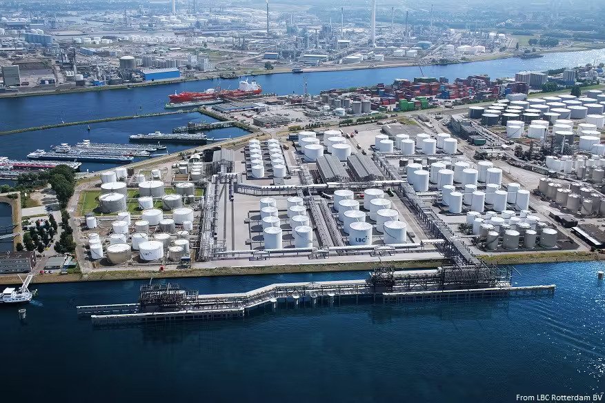 Rotterdam Terminal aerial view