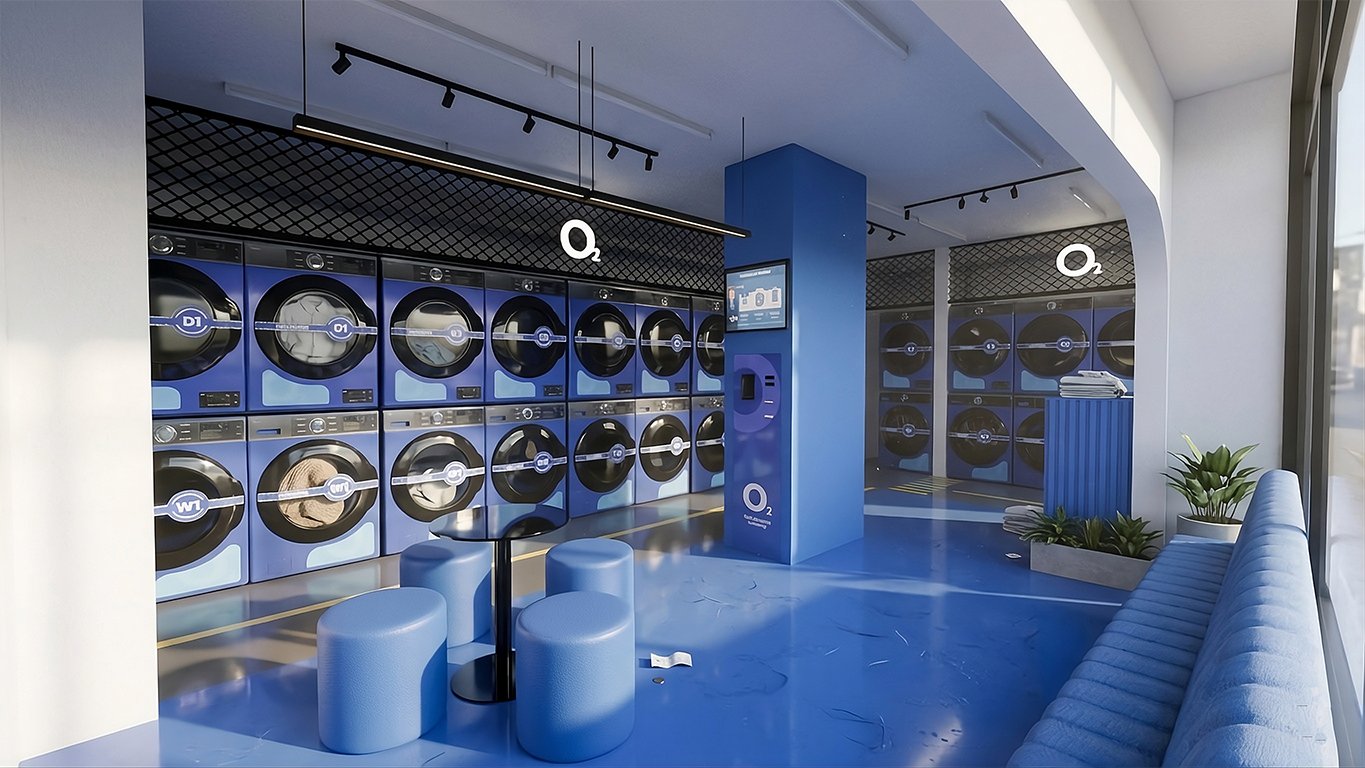 Bisnis Laundry Self Service Autopilot & Kemitraan Laundry Modern | O2 ...