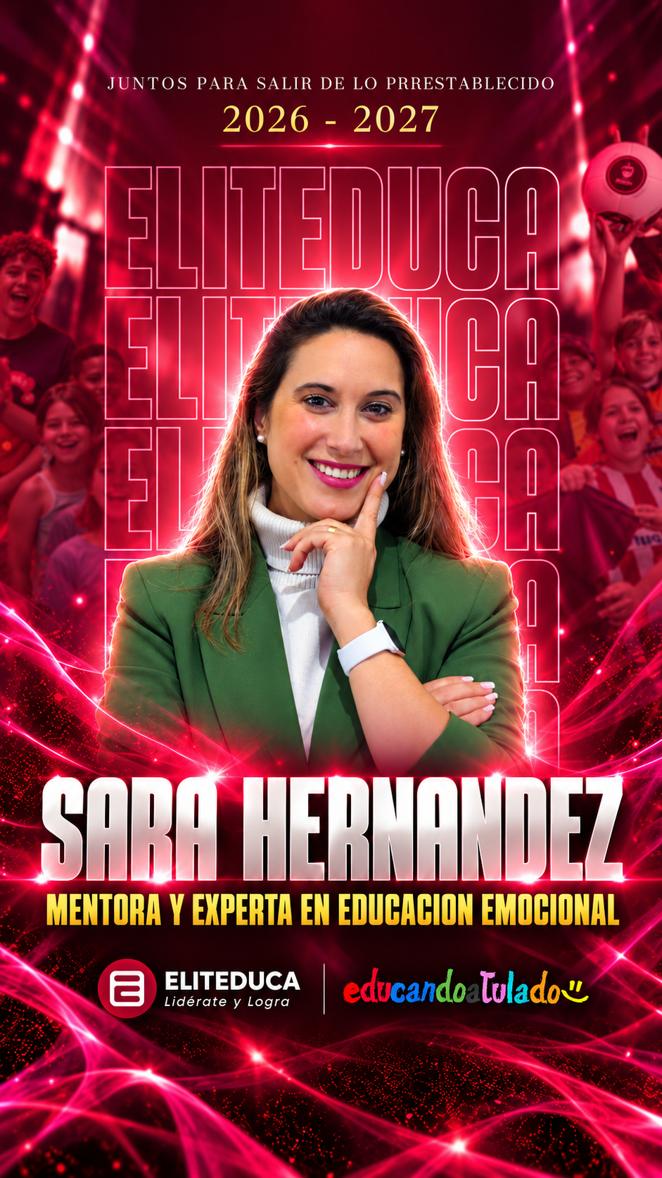 Sara Hernandez, Mentora en educación emocional de ELITEDUCA
