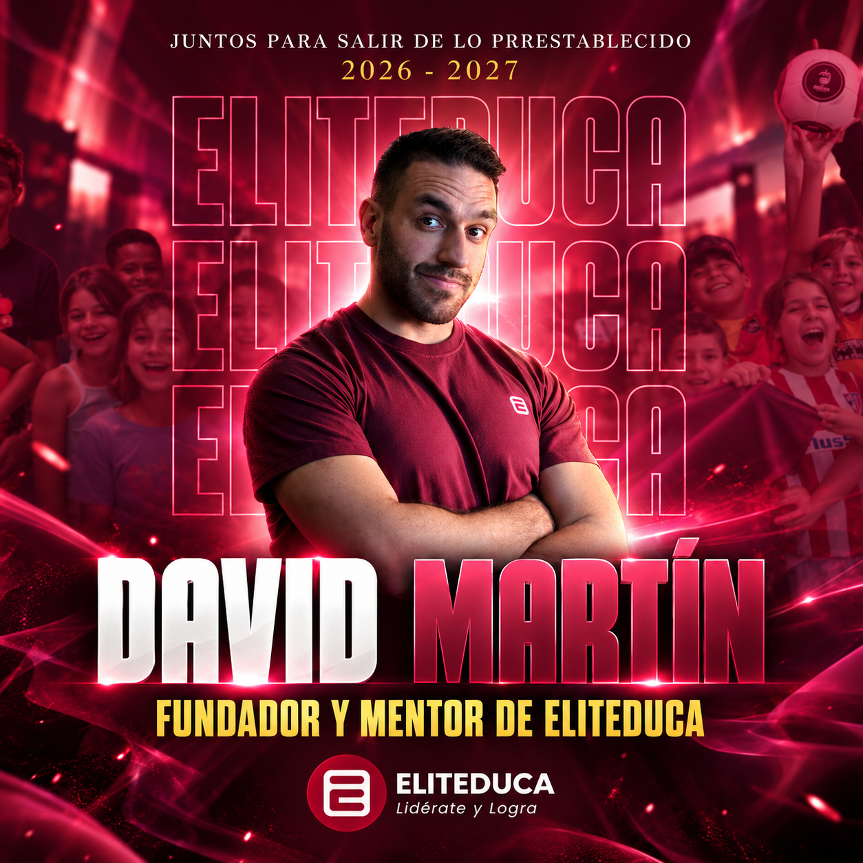 David Martín, Fundador y mentor de ELITEDUCA