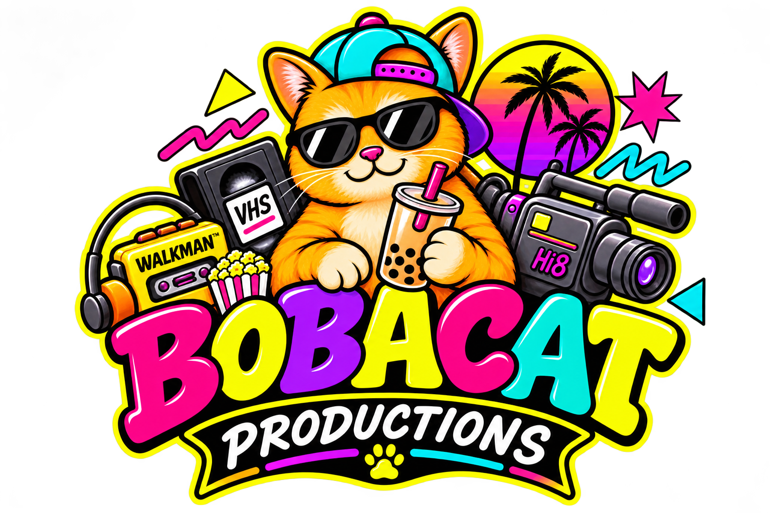 Bobacat Productions Logo