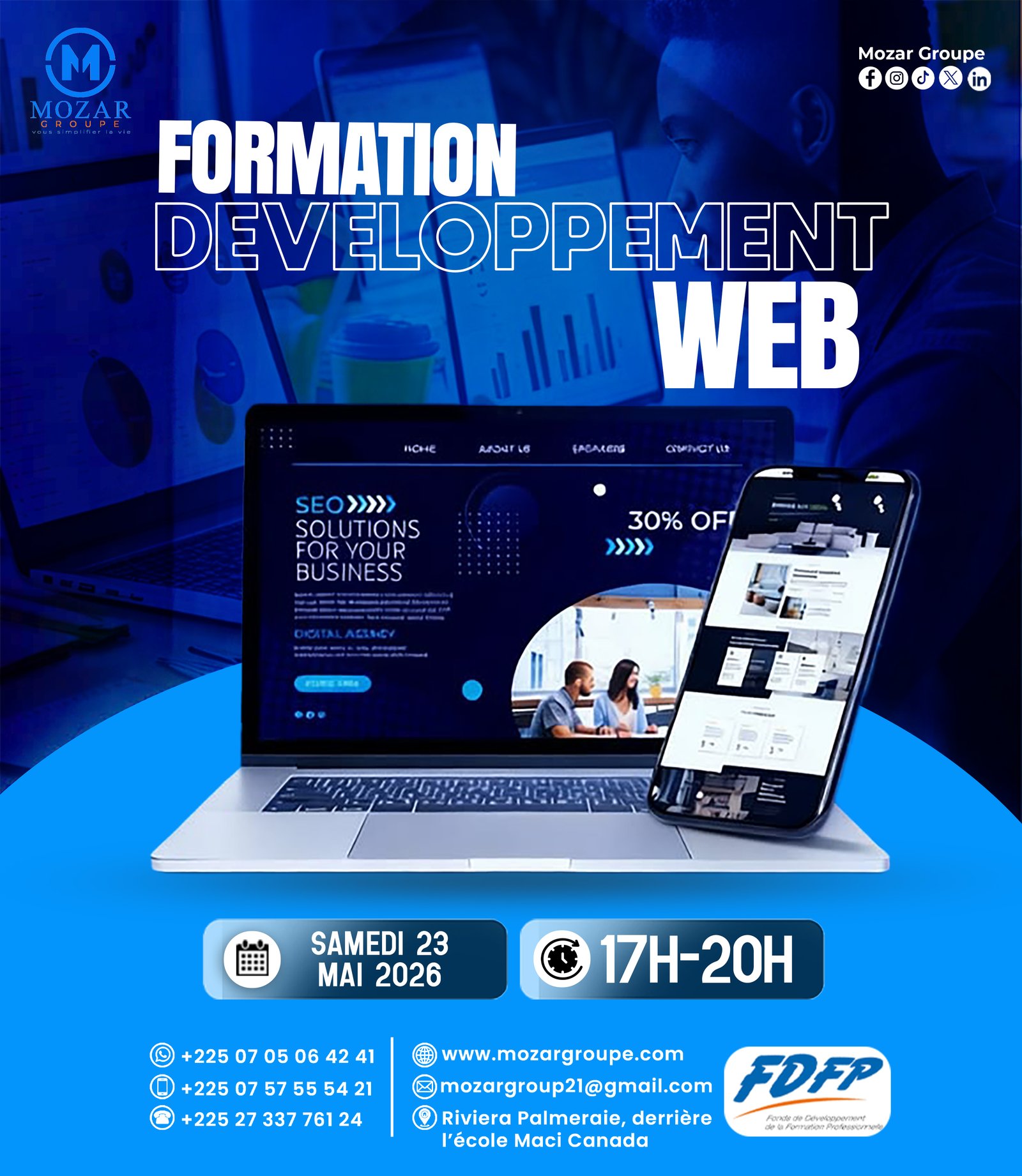 Mozar Groupe | Formations et Coaching Professionnel