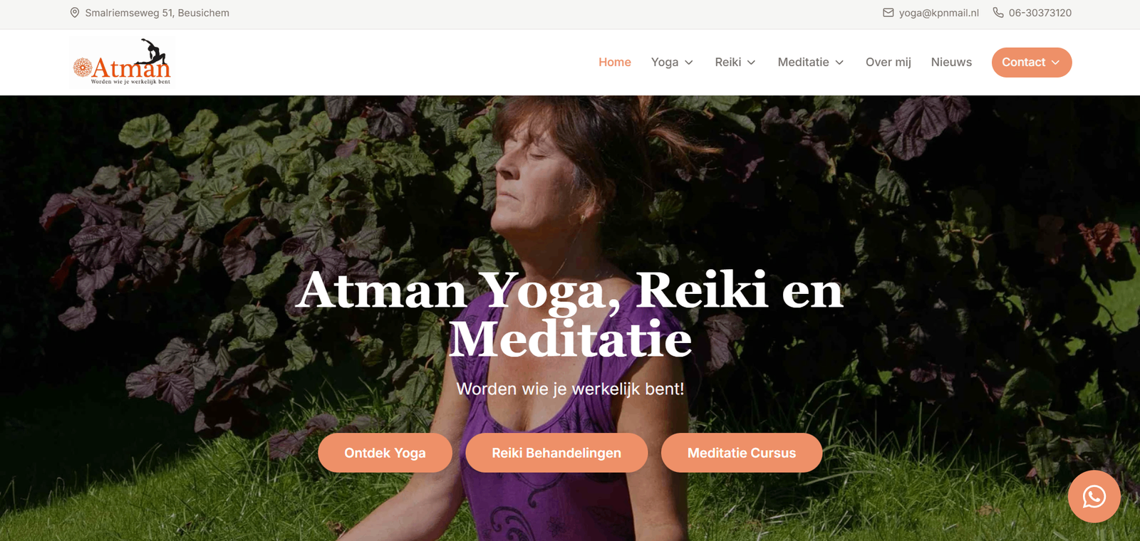 Vernieuwde website voor Atman