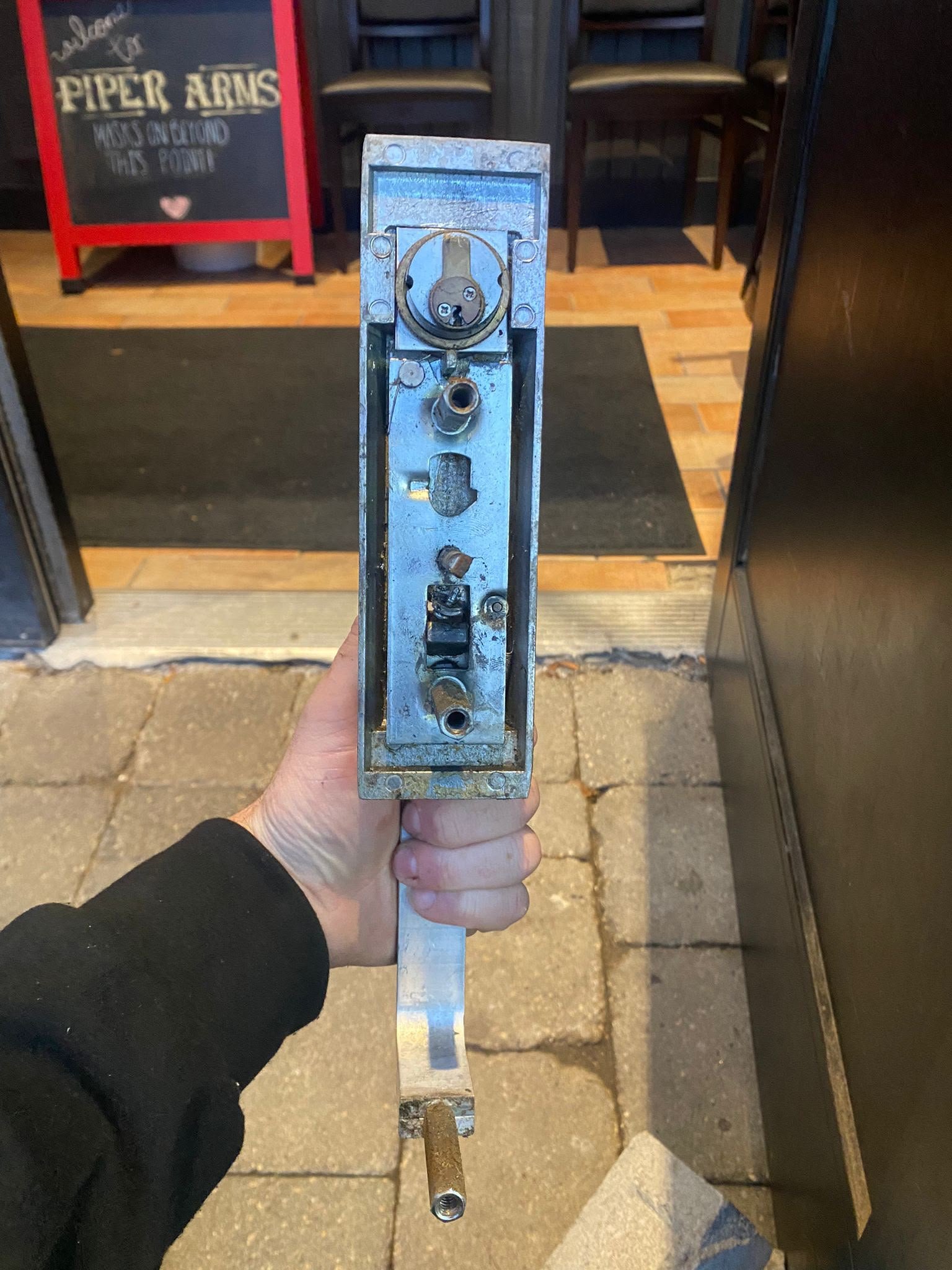 Mortise lock body
