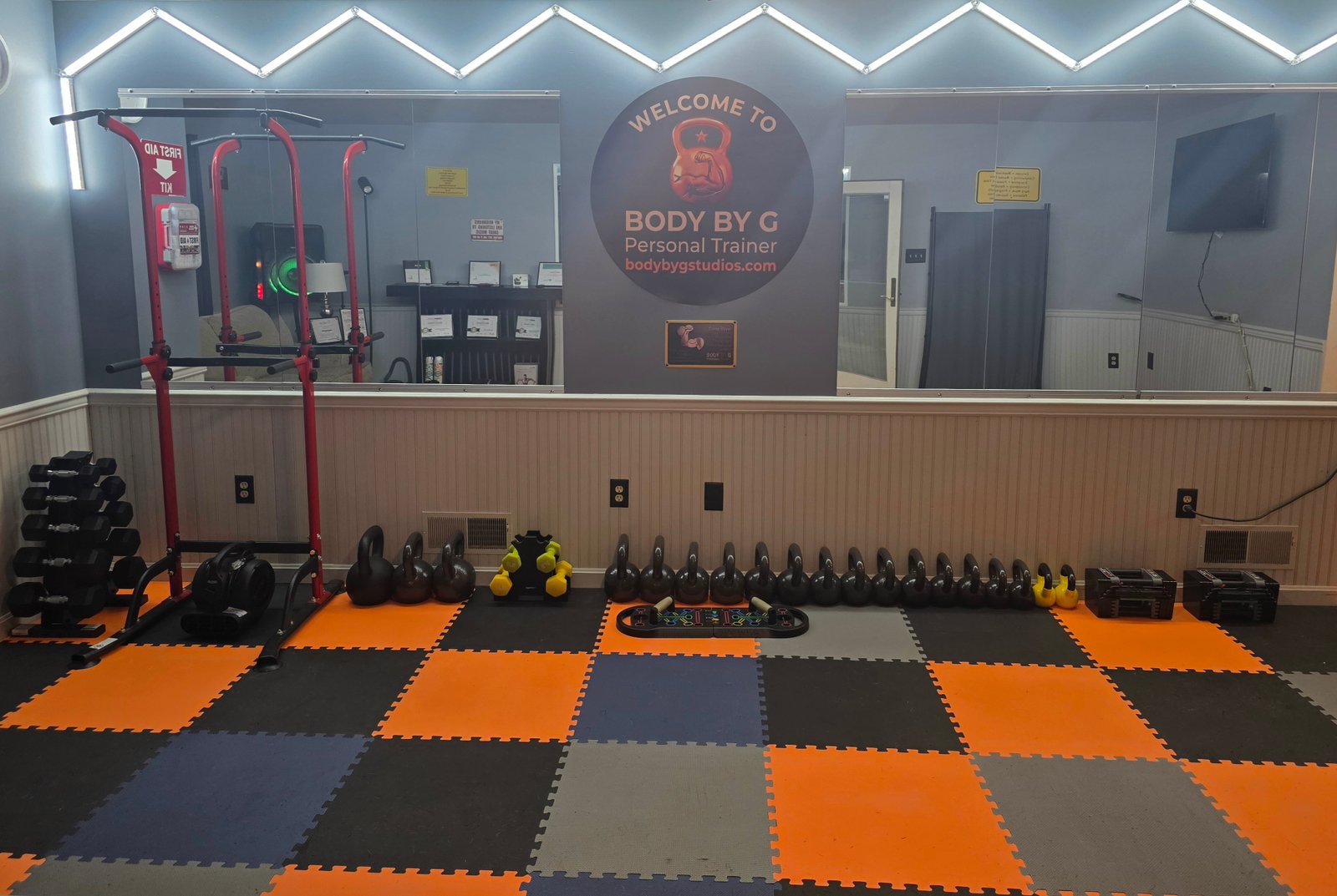 Kettlebell training