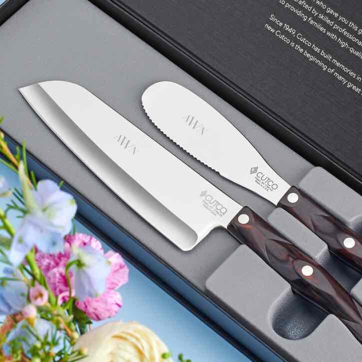 Set of high-end kitchen knives