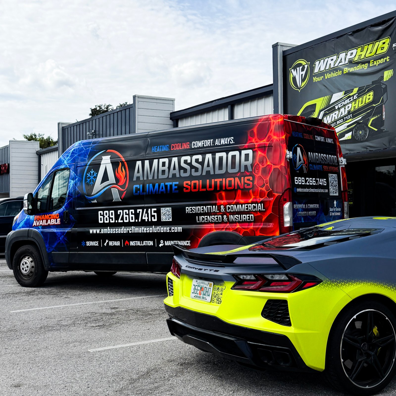 Wrap Hub Orlando | Premium Vehicle Wraps, Fleet Branding & PPF